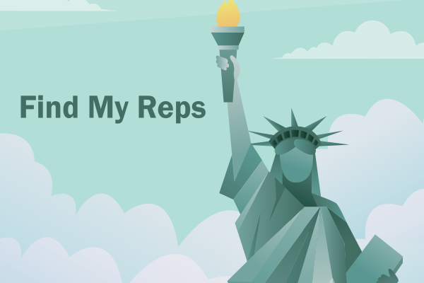 Find My Reps banner